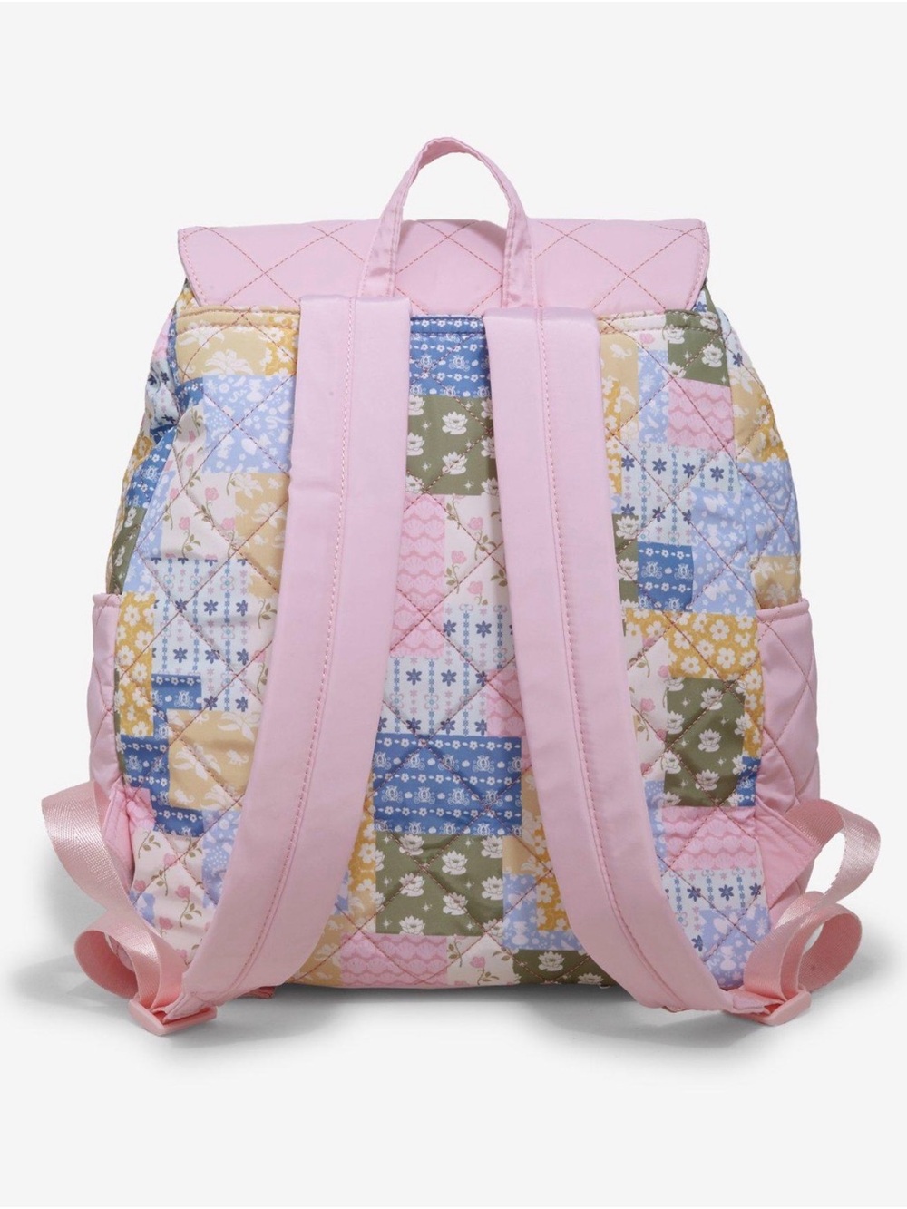 New Disney Princess Icons Quilted Backpack - Picture 3 of 5